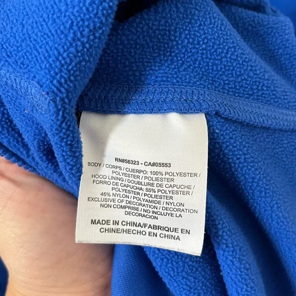 Nike Men's Therma-Fit Blue Graphic Pullover Hooded Sweatshirt Size XL - Picture 7 of 10